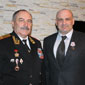 Алексей Огурцов получил награду от морской пехоты